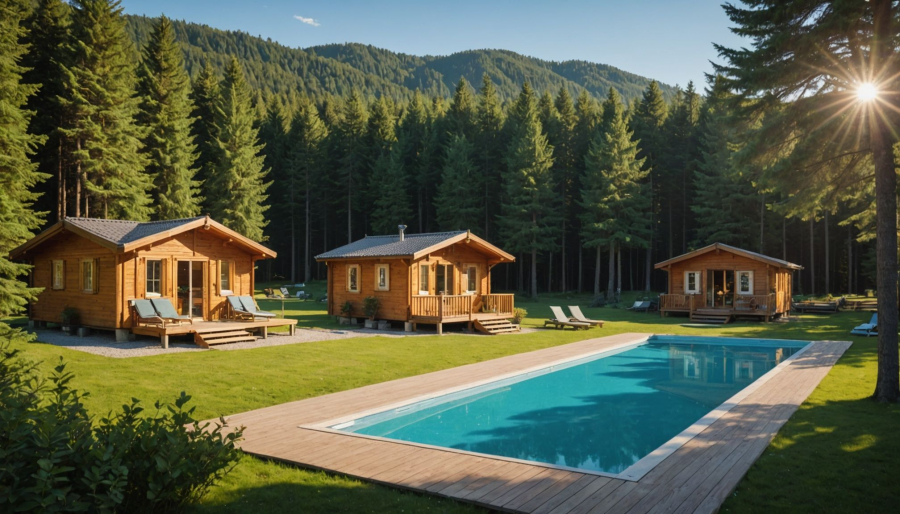 Campings met zwembad in de vogezen